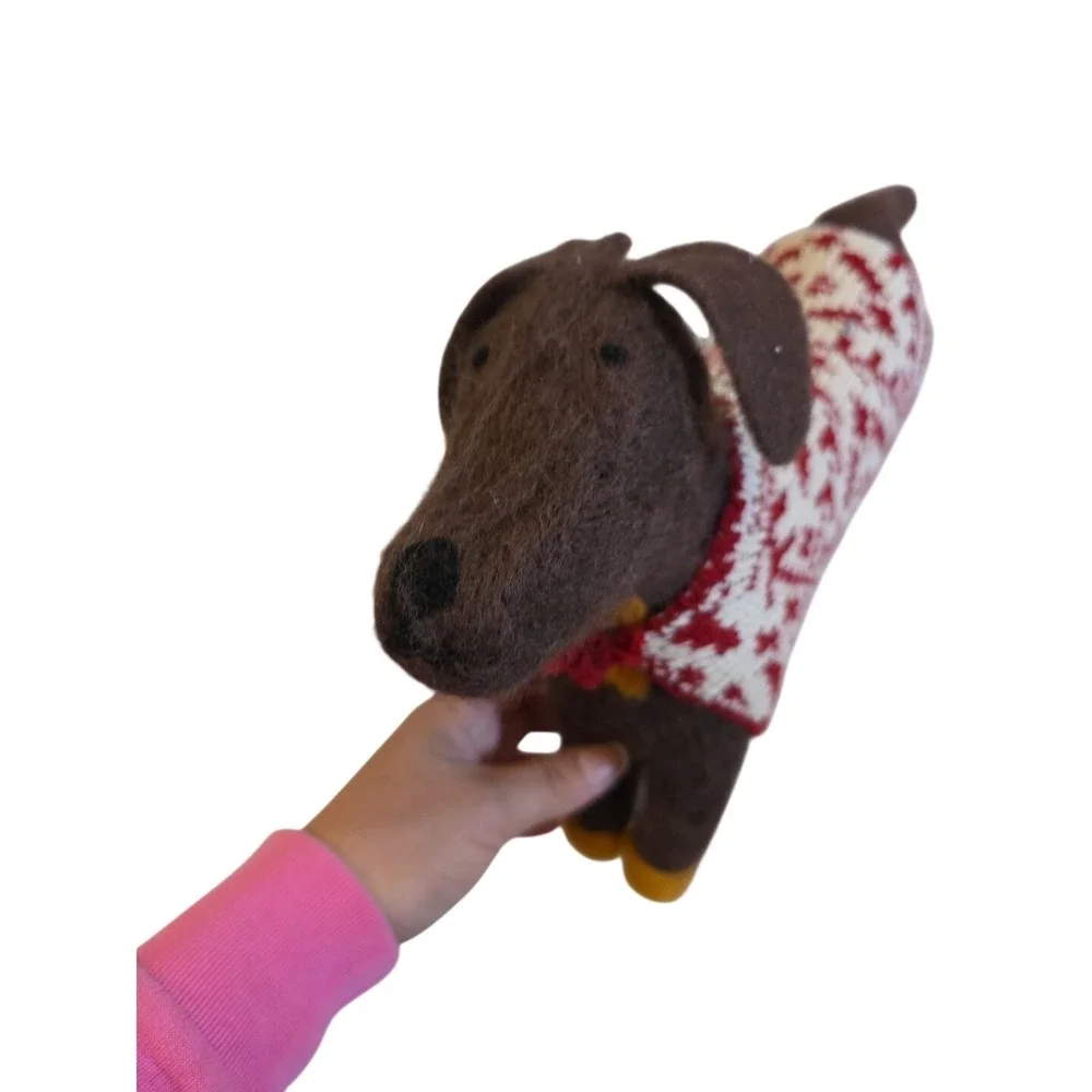 Dachshund Puppy‎ Weiner Dog Plush Brown 16